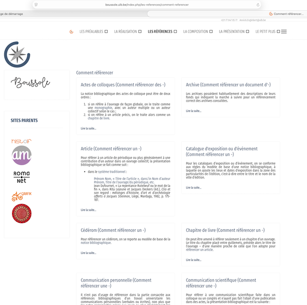 web boussole