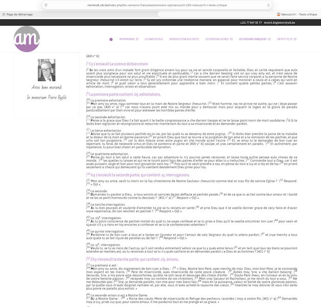 web moriendi